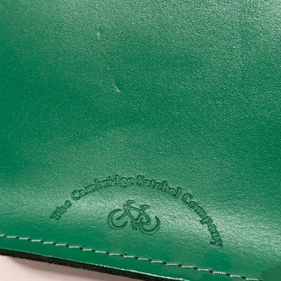 The Cambridge Satchel Company - Green Leather Satchel Bag - Picture 4 of 7